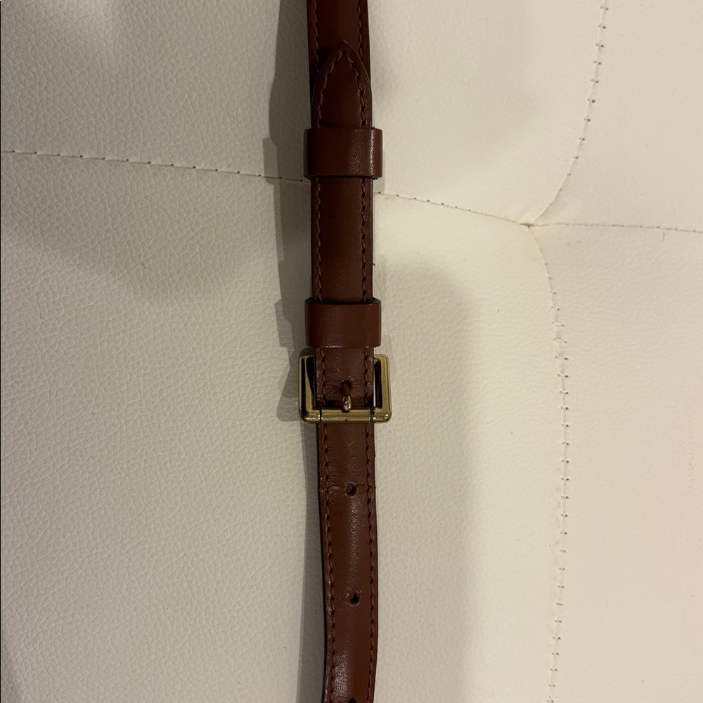 REHAB Authentic LV Louis Vuitton Leather Adjustable Crossbody Replacement Strap - Picture 11 of 11